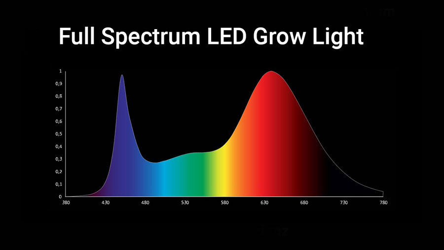 What Does Full Spectrum LED Grow Light Mean?